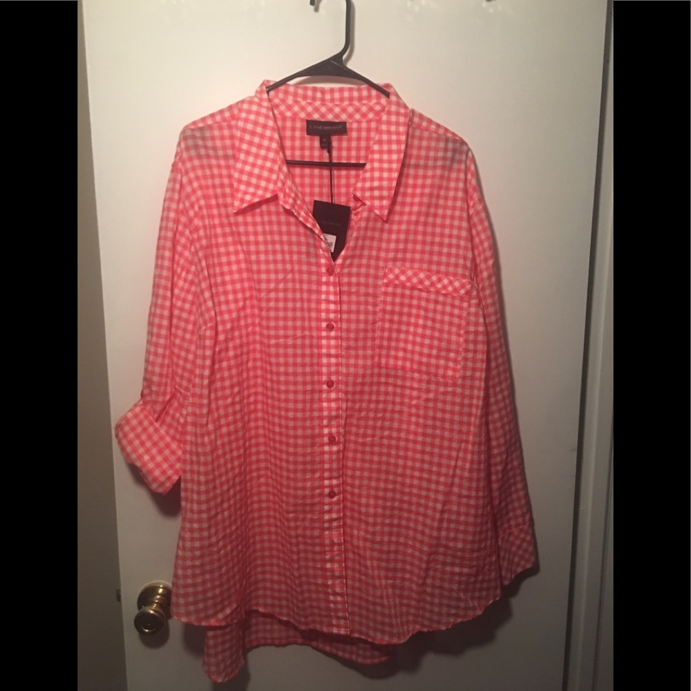 Lane Bryant button down shirt